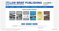 Desktop Screenshot of lawbriefpublishing.com