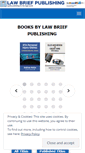 Mobile Screenshot of lawbriefpublishing.com